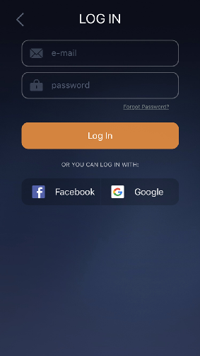 IQOption login into demo account