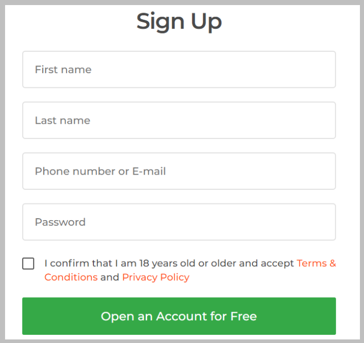 Iqoption register new account after banned old one