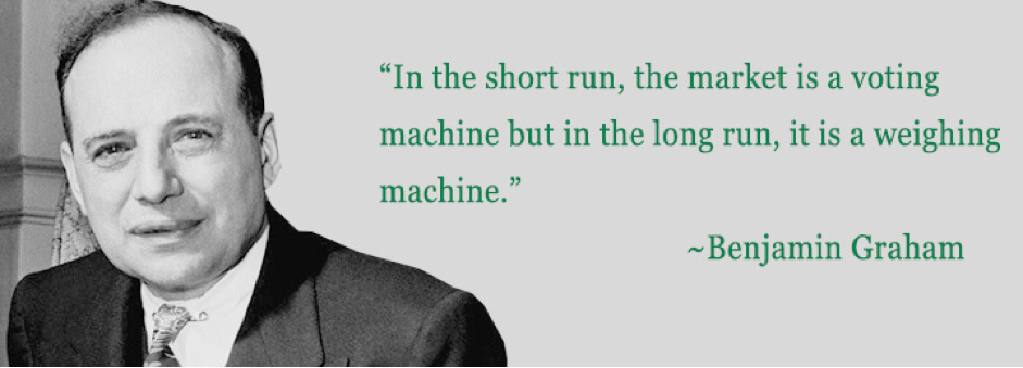 Benjamin Graham กล่าวไว้ในหนังสือของเขา