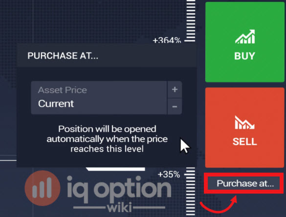 Come aprire una posizione di trading automaticamente su IqOption