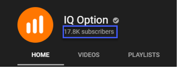 IQ_Option_YouTube_Subscribers