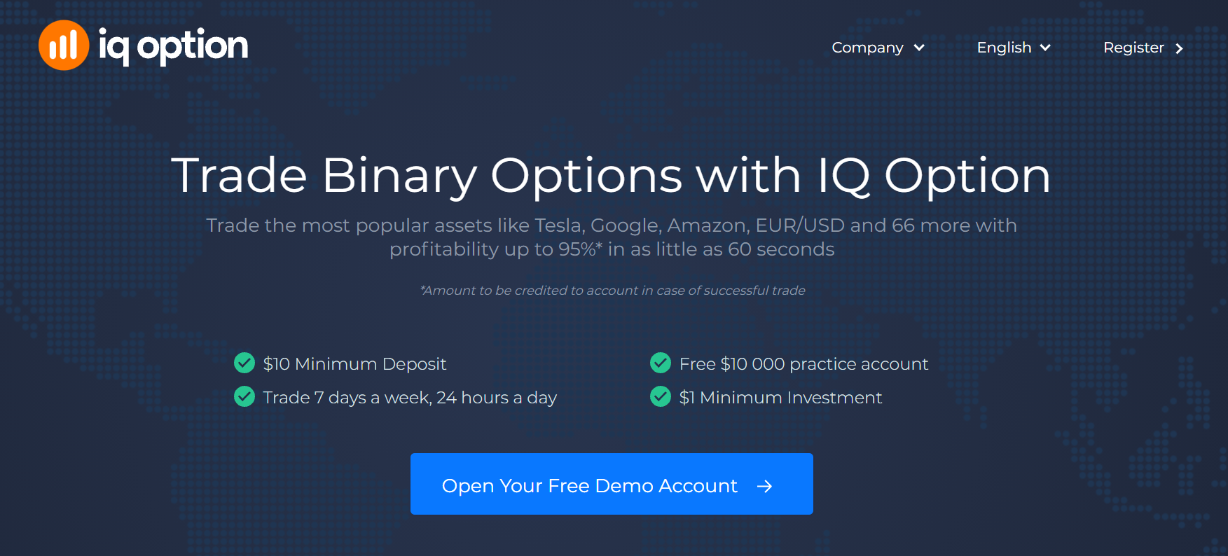 IQ Option Trading options
